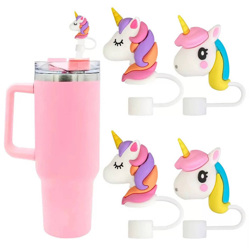 Unicorn Straw Toppers choice of 2