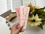 Who God says you are Bible Verse Bookmarks
