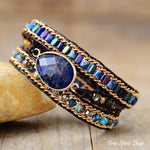Sodalite & Jasper Bead Wrap Bracelet