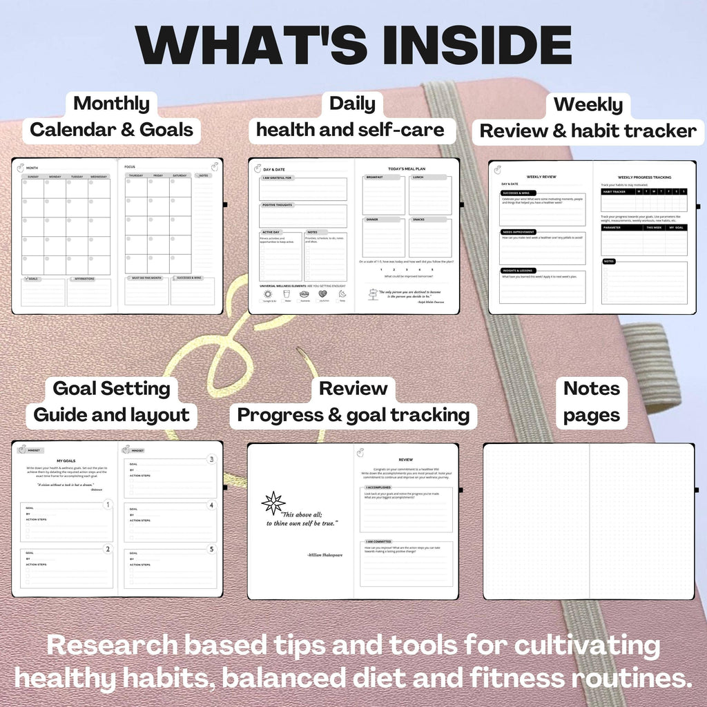 The Wellness Journal & Planner