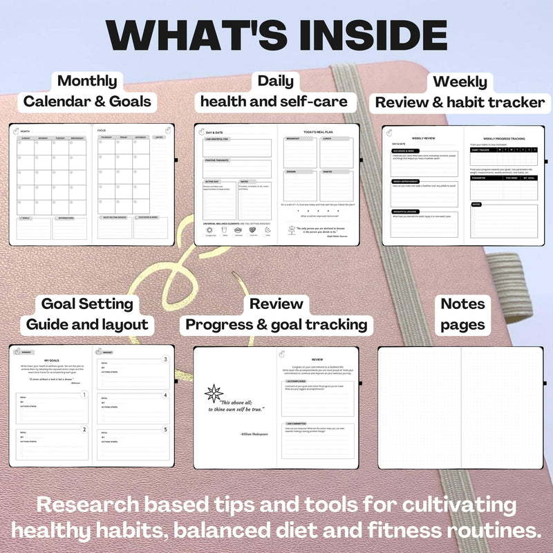 The Wellness Journal & Planner