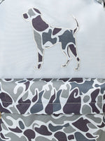 Hunting Dog Appliqué Kids Boys Backpack